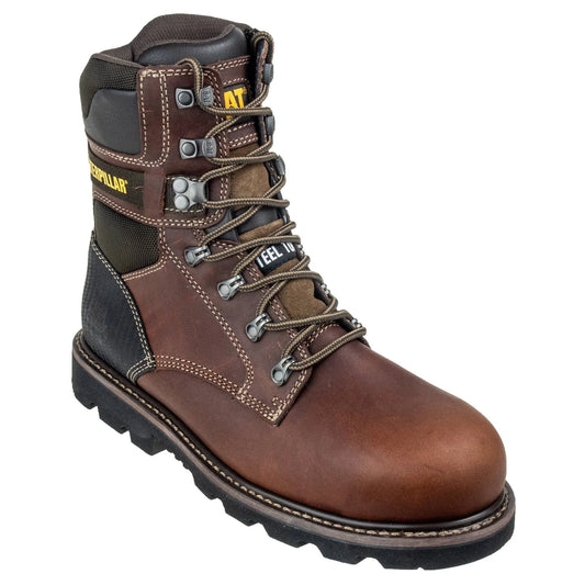 Cat Footwear Indiana 2.0 Steel Toe - Brown 8.5(W) Work Boot, Mens GPF9_K8IWN26